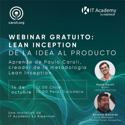 Invitación Webinar Caroli